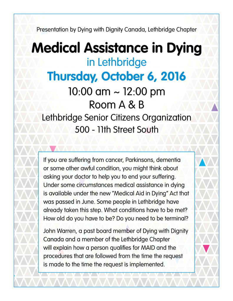 thesis on medical assistance in dying